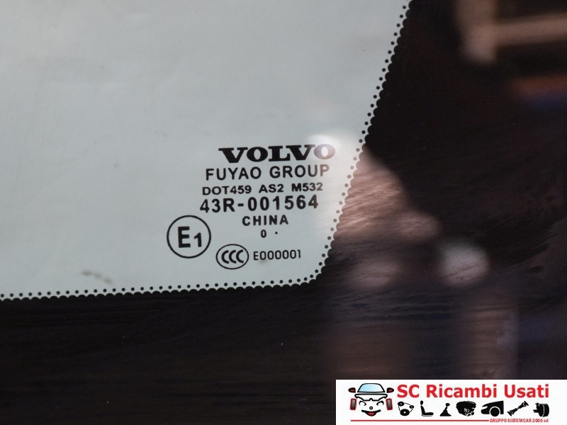 VETRO FISSO POSTERIORE DX VOLVO V60 1° Serie 31218019 (10>18)