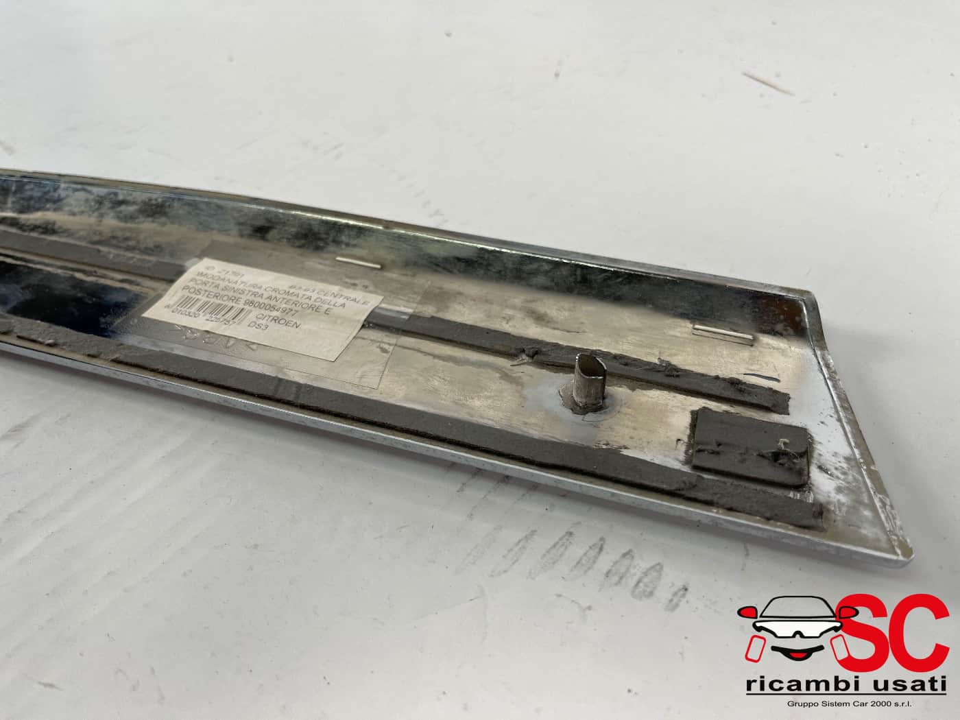Modanatura Cromata Porta Sinistra Citroen Ds3 9800069377 9800054977 Modanatura Cromata Porta Sinistra Citroen Ds3 9800069377 9800054977