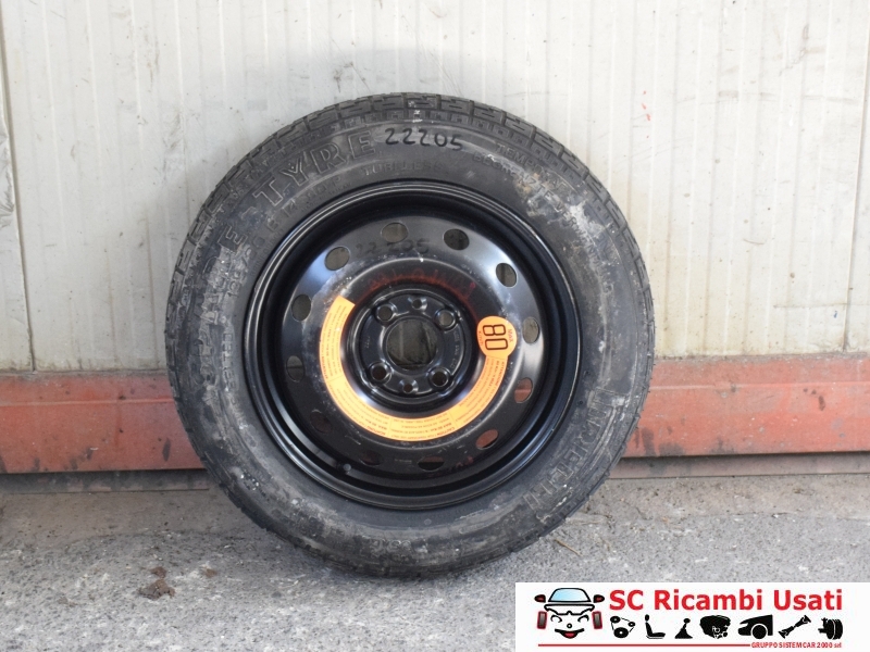 Ruota Di Scorta Raggio 14 Fiat Punto 188 52102666 - 22205
