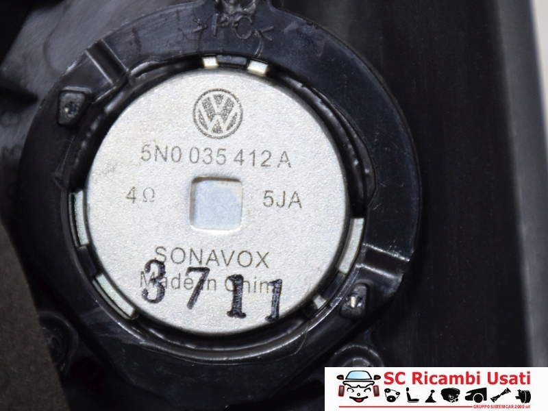 Tweeter Anteriore Sinistro Volkswagen Tiguan 5N0035412A 5N0837993B - 22452 Tweeter Anteriore Sinistro Volkswagen Tiguan 5N0035412A 5N0837993B - 22452