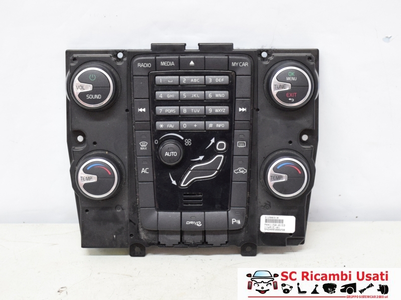 Gruppo Comando Clima E Autoradio Volvo V60 31288318 - 22584