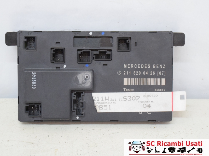 Centralina Porta Anteriore Destra Classe E W211 2118200426 - 22858