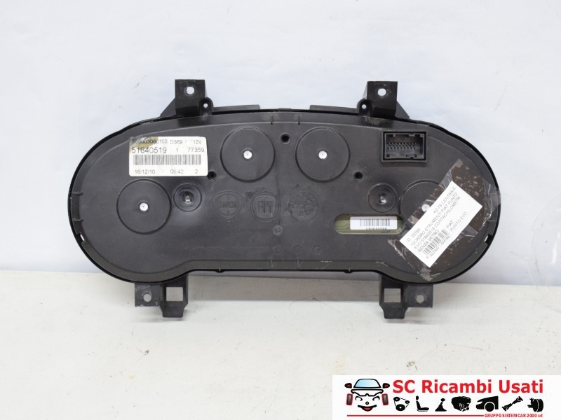 Quadro Strumenti Fiat Punto Evo 51840519