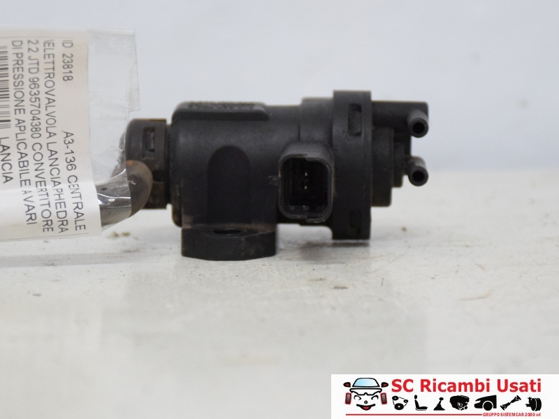 Elettrovalvola Lancia Phedra 2.2 Jtd 9635704380 0928400414 Elettrovalvola Lancia Phedra 2.2 Jtd 9635704380 0928400414
