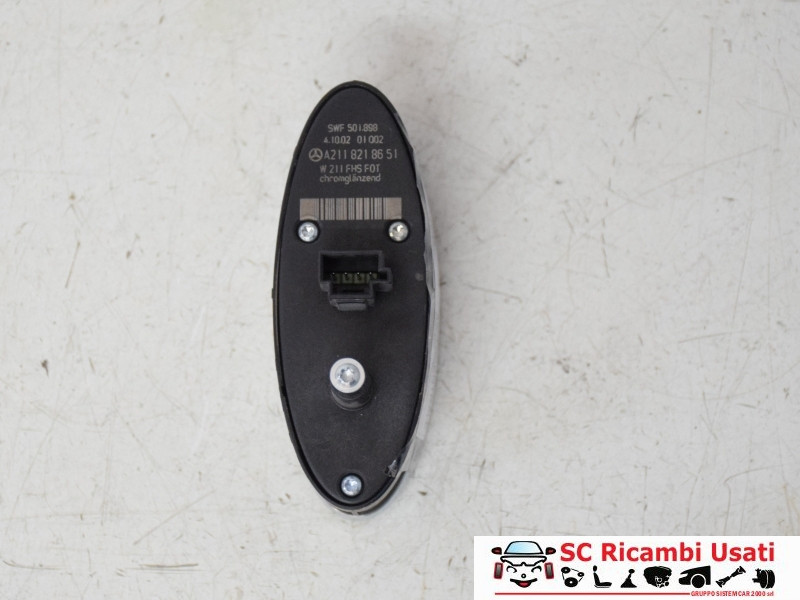 PULSANTE ALZAVETRO POSTERIORE DESTRO MERCEDES Classe E Berlina W211 A2118218651 (02>07)