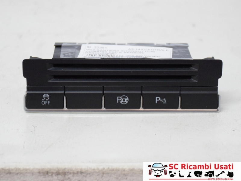 PULSANTI VOLKSWAGEN Tiguan 2° Serie 5N1927132AH (11>15)