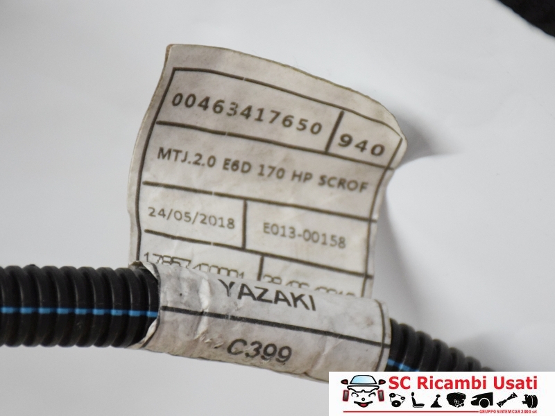 Cablaggio Motore 2.0 Jtdm Alfa Romeo Giulietta 46341765 50527054