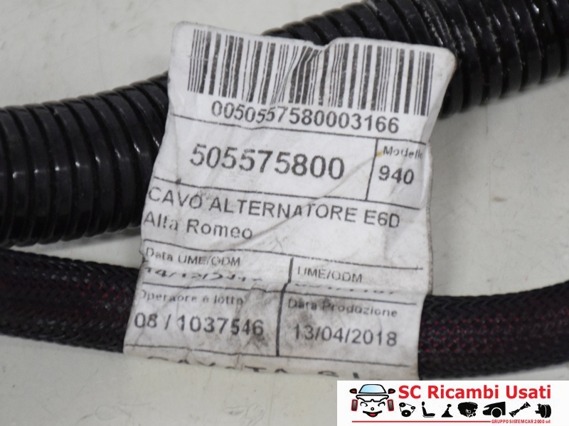 Cablaggio Motore 2.0 Jtdm Alfa Romeo Giulietta 46341765 50527054