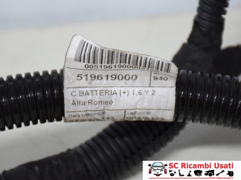 Cablaggio Motore 2.0 Jtdm Alfa Romeo Giulietta 46341765 50527054