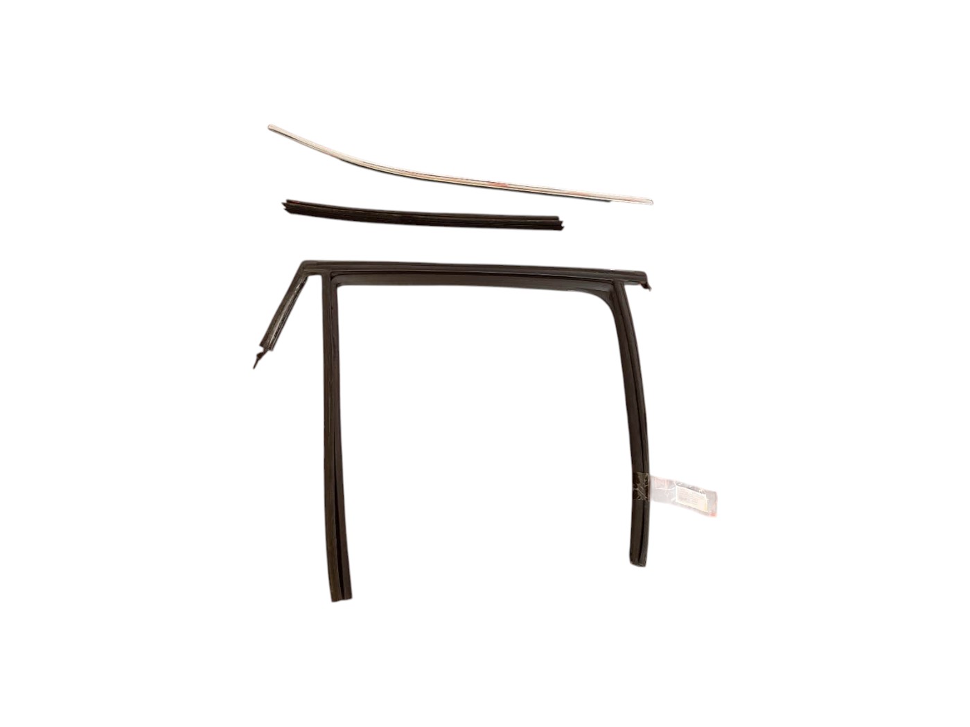 Guarnizione Vetro Porta Posteriore Destra Clio 4 - 18625 Guarnizione Vetro Porta Posteriore Destra Clio 4 - 18625