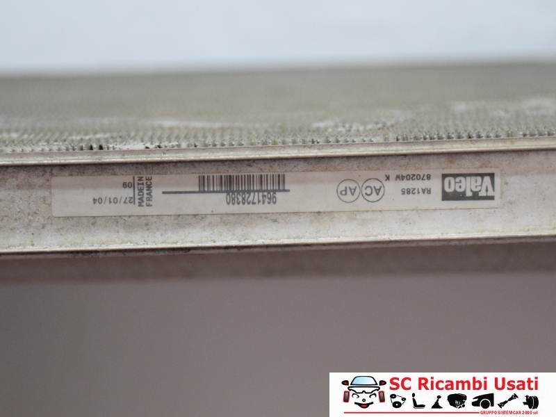 Radiatore Acqua Lancia Phedra 2.2 Jtd 9641728380 Radiatore Acqua Lancia Phedra 2.2 Jtd 9641728380