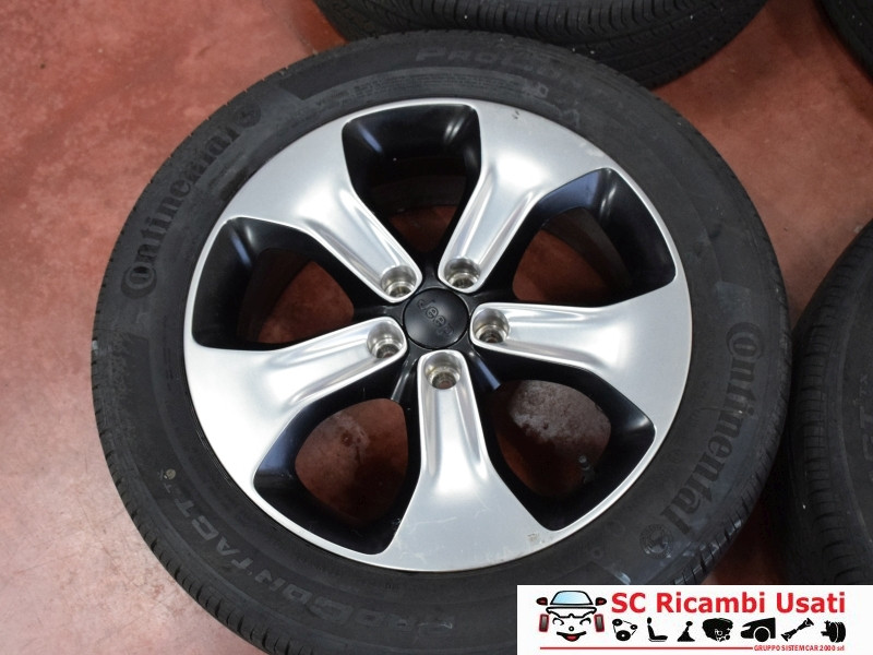 4 CERCHI IN LEGA JEEP Compass Serie 6DE93TRMAA (16>)