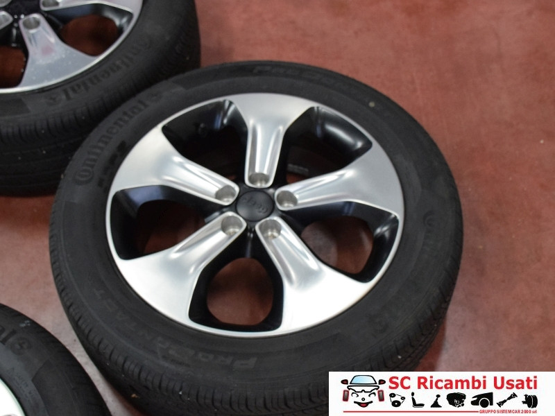 4 CERCHI IN LEGA JEEP Compass Serie 6DE93TRMAA (16>)