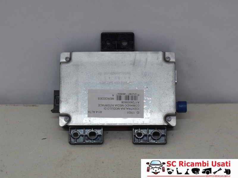 CENTRALINA RADIO NAVIGATORE MERCEDES Classe A Serie (W176) A1729000608 (12>18)