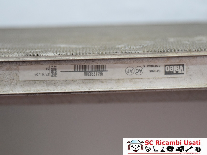 9641728380 RADIATORE ACQUA LANCIA Phedra 1° Serie diesel