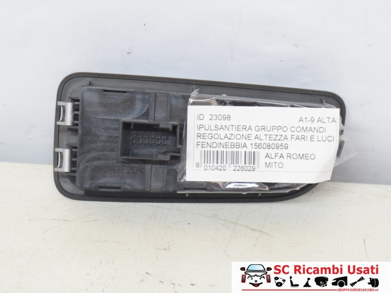 COMANDO LUCI ALFA ROMEO Mito Serie (955_) 156080959 (08>)