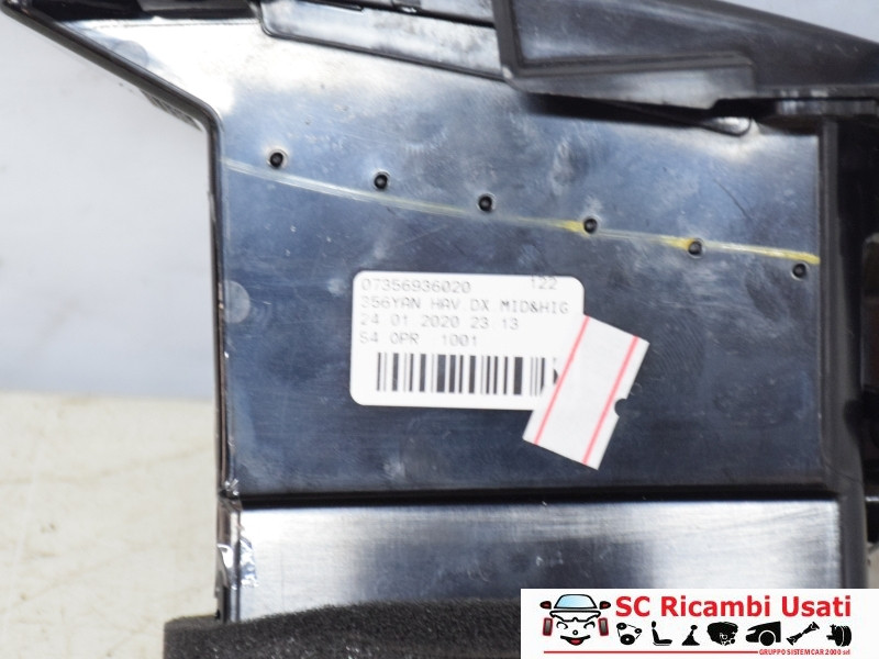 BOCCHETTA ARIA CRUSCOTTO DX FIAT Tipo Serie (357) Berlina 735693602 (16>20)