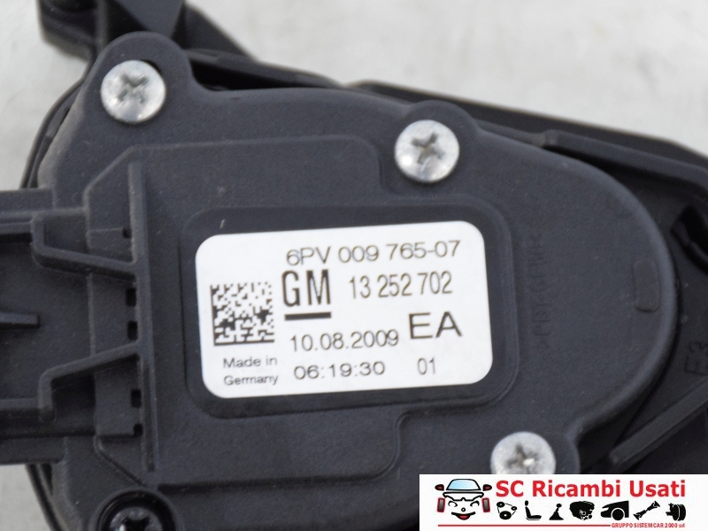 Pedale Acceleratore Opel Astra J 13252702 - 18845
