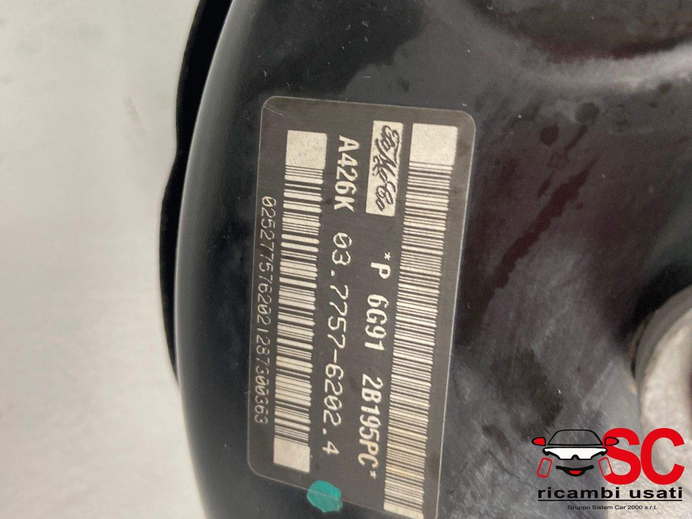 Servofreno Con Pompa Freni Ford S Max P6G912B195PC - 19943 Servofreno Con Pompa Freni Ford S Max P6G912B195PC - 19943