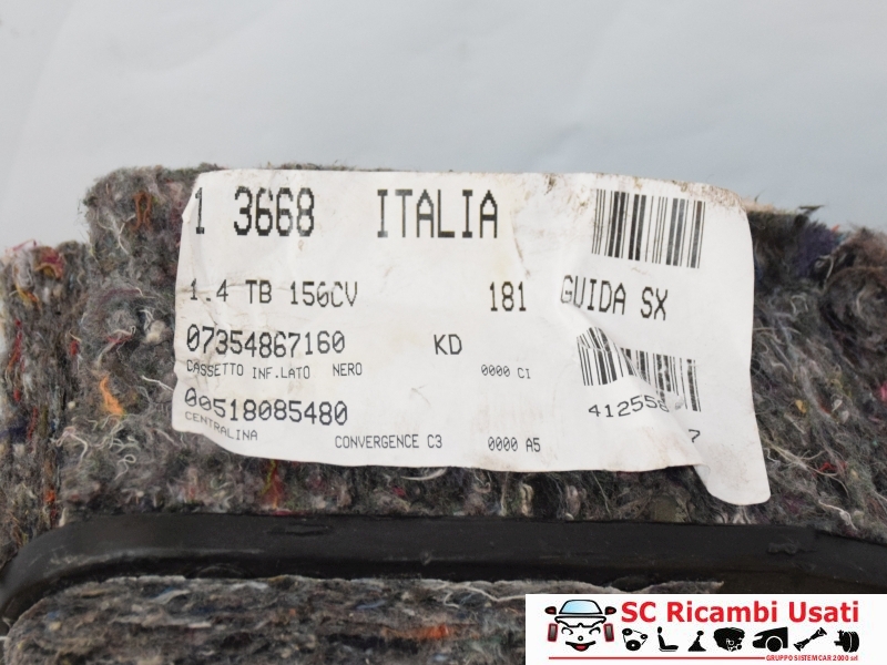 Cassetto Portaoggetti Lancia Delta 735486716 735445955 - 20456