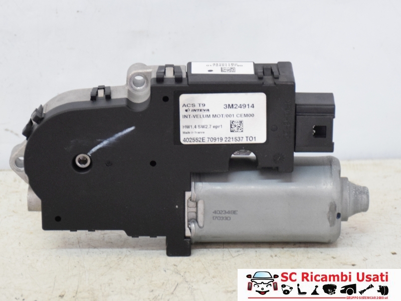 Motorino Tetto Apribile Peugeot 308 3M24914 1622960980 - 20560 Motorino Tetto Apribile Peugeot 308 3M24914 1622960980 - 20560