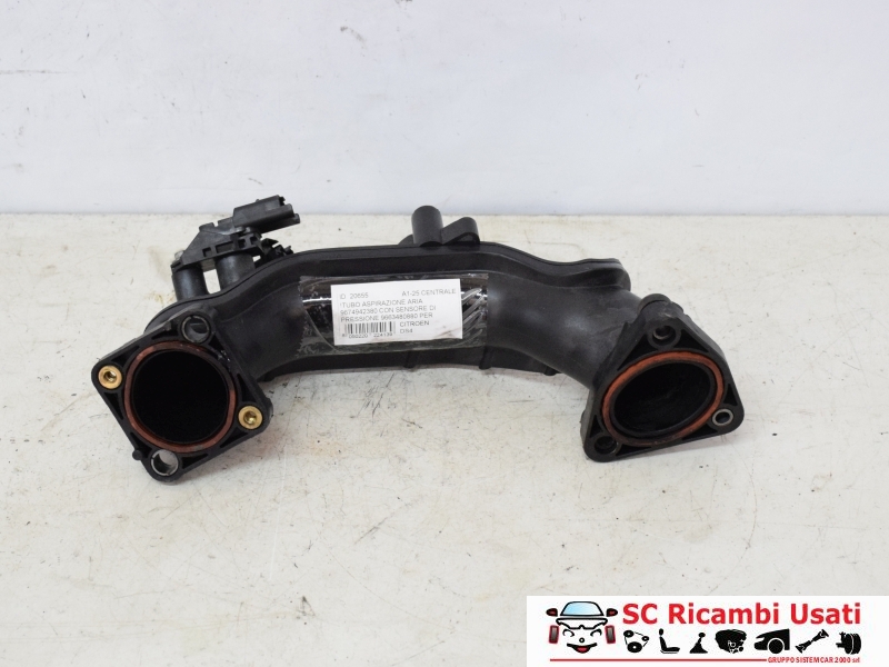 Tubo Aspirazione Aria Citroen Ds4 1.6 Hdi 9674942380 9663480880 - 20655