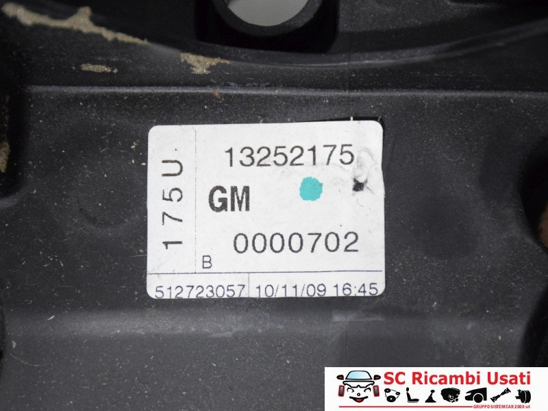 PEDALIERA FRENO + FRIZIONE OPEL Astra J 2° Serie 13252175 (11>)