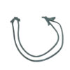 GUARNIZIONE PORTIERA ANTERIORE SINISTRA FIAT 124 Spider Serie (348) 6000621952 (16>)