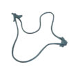 GUARNIZIONE PORTIERA ANTERIORE SINISTRA FIAT 124 Spider Serie (348) 6000621952 (16>)