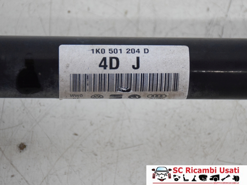 Semiasse Posteriore Destro Vw Tiguan 1K0501204D - 22383 Semiasse Posteriore Destro Vw Tiguan 1K0501204D - 22383