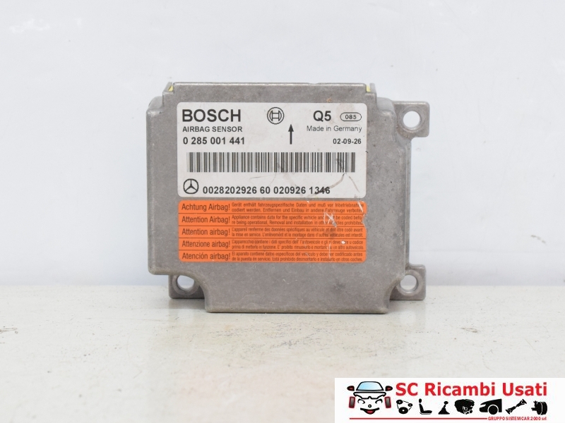 Centralina Airbag Mercedes Classe E W211 A0028202926 - 22950