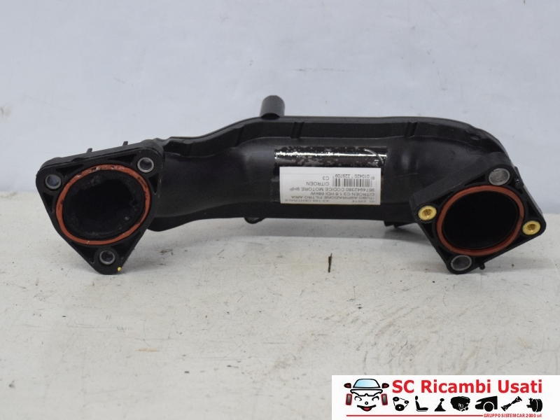 Tubo Aspirazione Citroen C3 1.6 Hdi 9674942380 Tubo Aspirazione Citroen C3 1.6 Hdi 9674942380