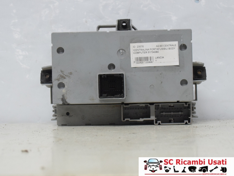 Body Computer Lancia Y 51734380 Body Computer Lancia Y 51734380
