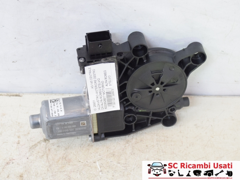 Alzavetro Anteriore Destro Alfa Romeo Stelvio 6000626617 Alzavetro Anteriore Destro Alfa Romeo Stelvio 6000626617