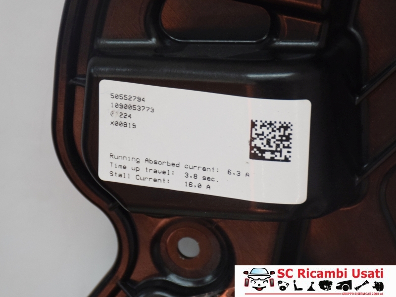 Alzavetro Anteriore Destro Alfa Romeo Stelvio 505522794 - 28967