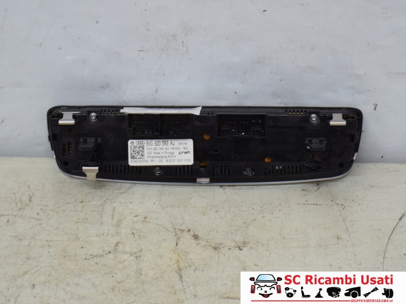 Centralina Comandi Clima Audi Q2 8V0820043AJ - 25859 Centralina Comandi Clima Audi Q2 8V0820043AJ - 25859