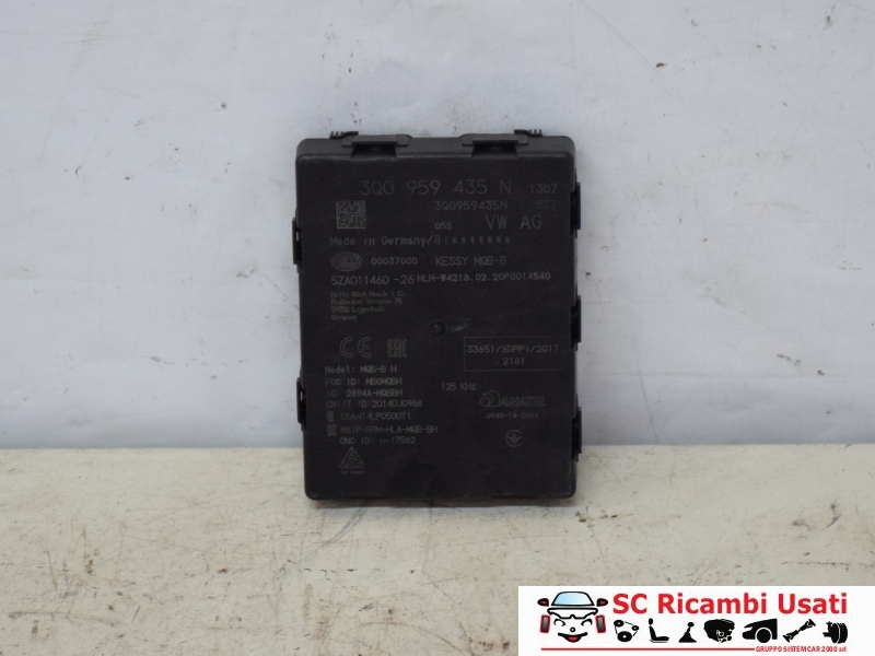Centralina Keyless Audi Q2 3Q0959435N - 25907
