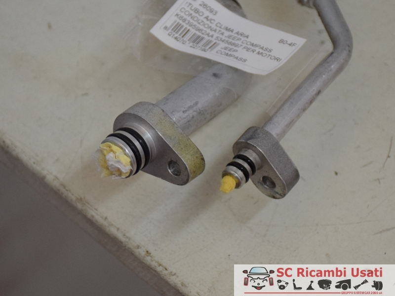 Tubo Aria Condizionata Jeep Compass 1.3 Benzina K68395962AA - 26093 Tubo Aria Condizionata Jeep Compass 1.3 Benzina K68395962AA - 26093