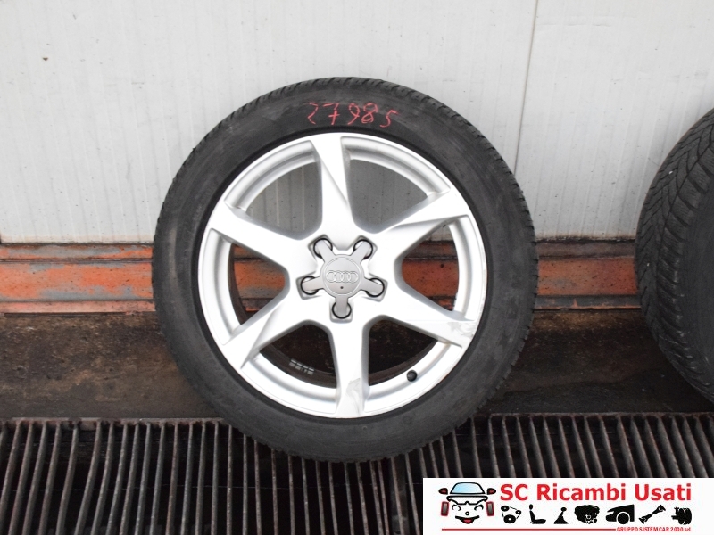 Cerchi In Lega 17 Audi A4 B8 8K0601025K - 27985 Cerchi In Lega 17 Audi A4 B8 8K0601025K - 27985