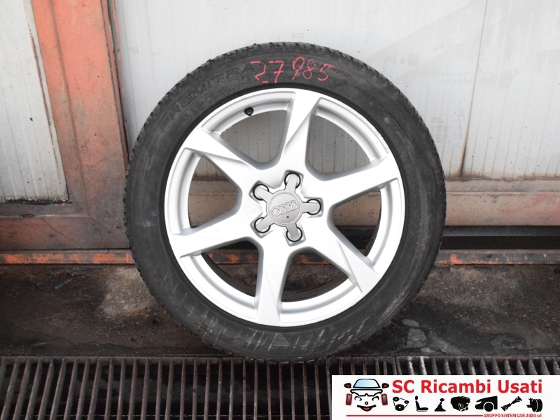 Cerchi In Lega 17 Audi A4 B8 8K0601025K - 27985 Cerchi In Lega 17 Audi A4 B8 8K0601025K - 27985