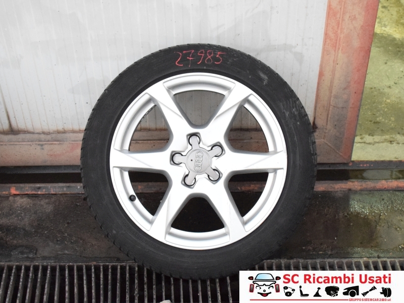 Cerchi In Lega 17 Audi A4 B8 8K0601025K - 27985 Cerchi In Lega 17 Audi A4 B8 8K0601025K - 27985