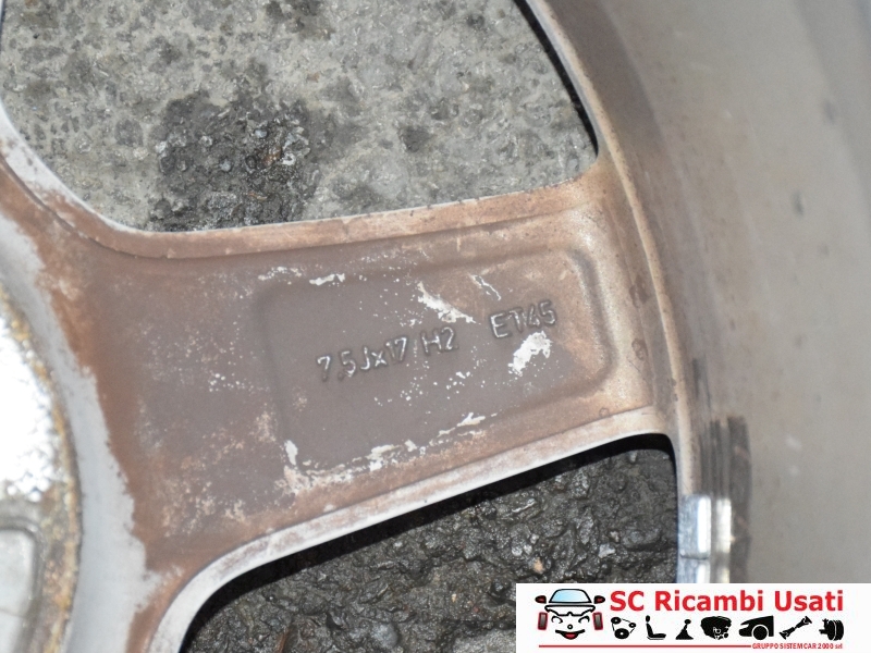 Cerchi In Lega 17 Audi A4 B8 8K0601025K - 27985 Cerchi In Lega 17 Audi A4 B8 8K0601025K - 27985