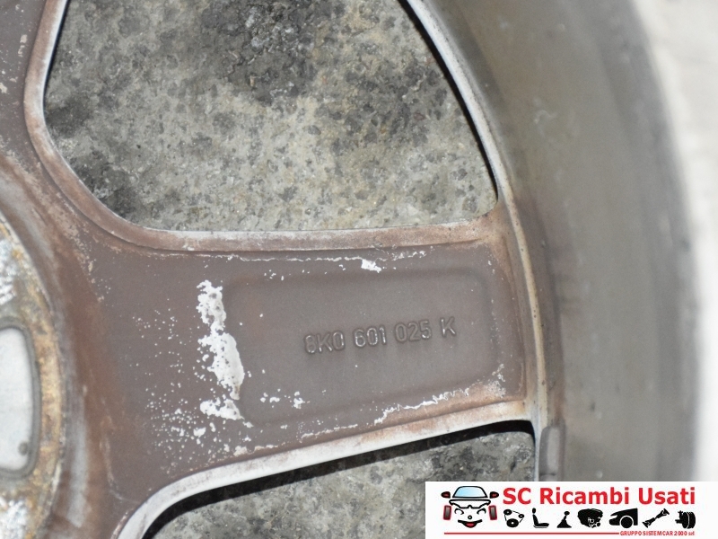 Cerchi In Lega 17 Audi A4 B8 8K0601025K - 27985 Cerchi In Lega 17 Audi A4 B8 8K0601025K - 27985