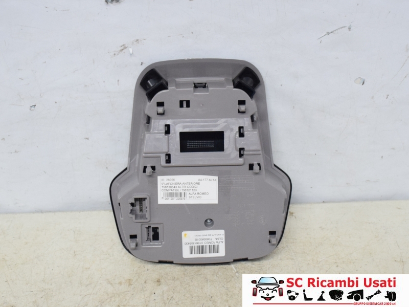 Plafoniera Anteriore Alfa Romeo Stelvio 156130543 - 28956