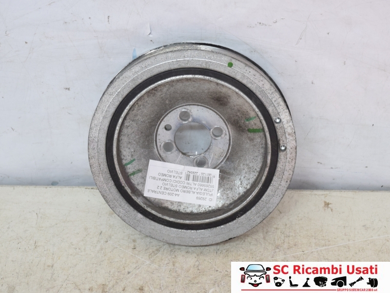 Pulegia Motore 2.2 Jtdm Alfa Romeo Stelvio 55265660 - 29269 Pulegia Motore 2.2 Jtdm Alfa Romeo Stelvio 55265660 - 29269