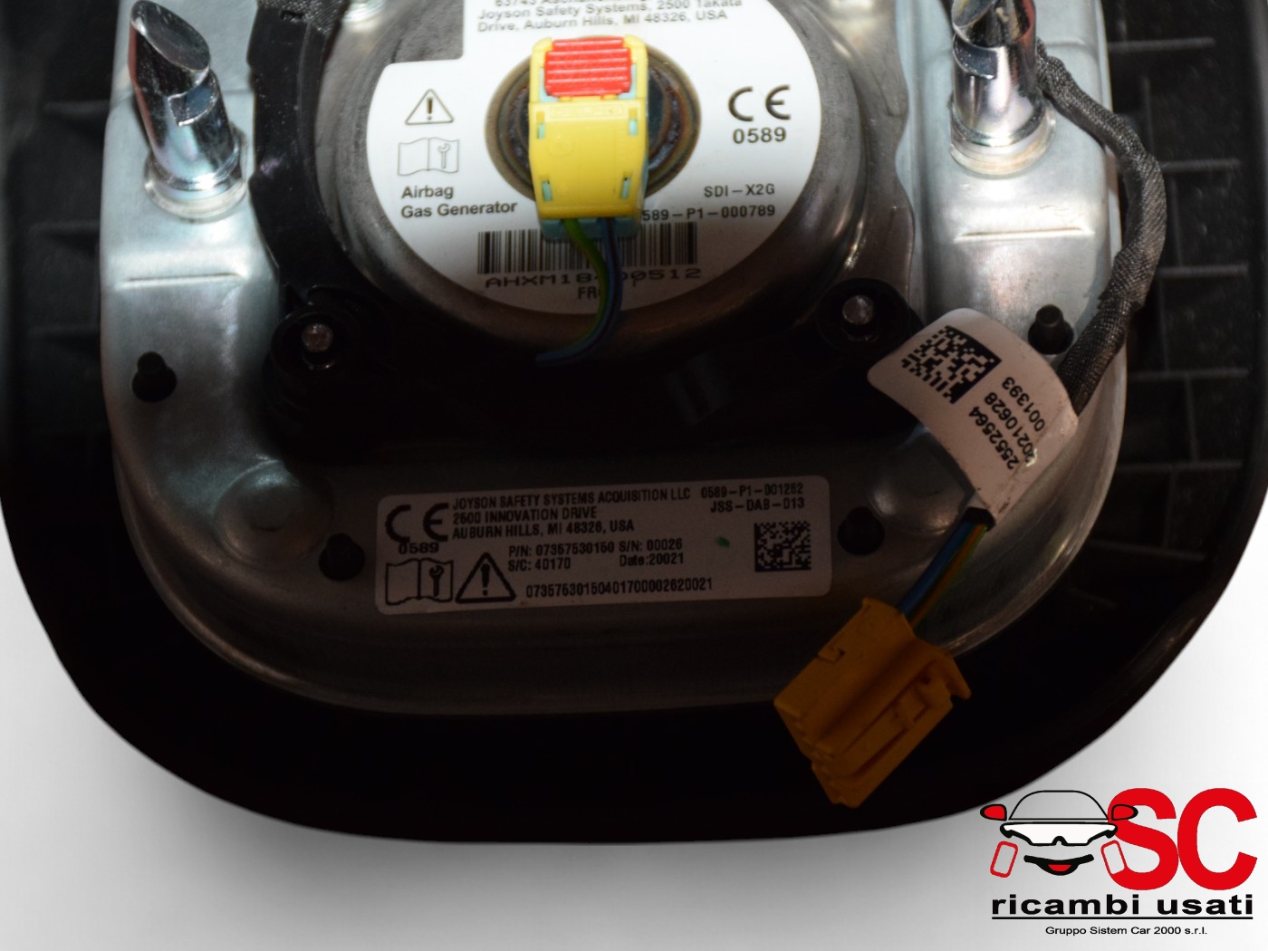 Musata E Kit Airbag Jeep Compass 1.3 Gse Iva Inclu