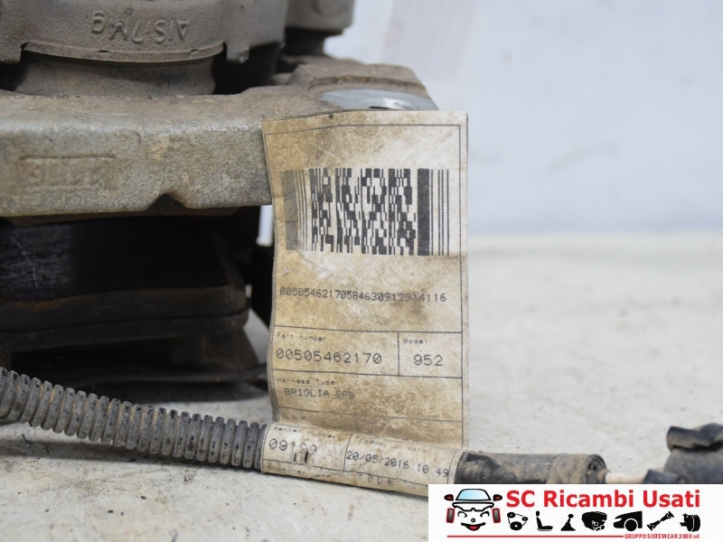 Pinza Freno Posteriore Destra Alfa Romeo Giulia 50541494 - 30689 Pinza Freno Posteriore Destra Alfa Romeo Giulia 50541494 - 30689