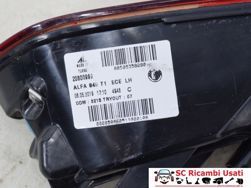 Fanale Posteriore Sinistro Alfa Romeo Stelvio 50535808 - 30827