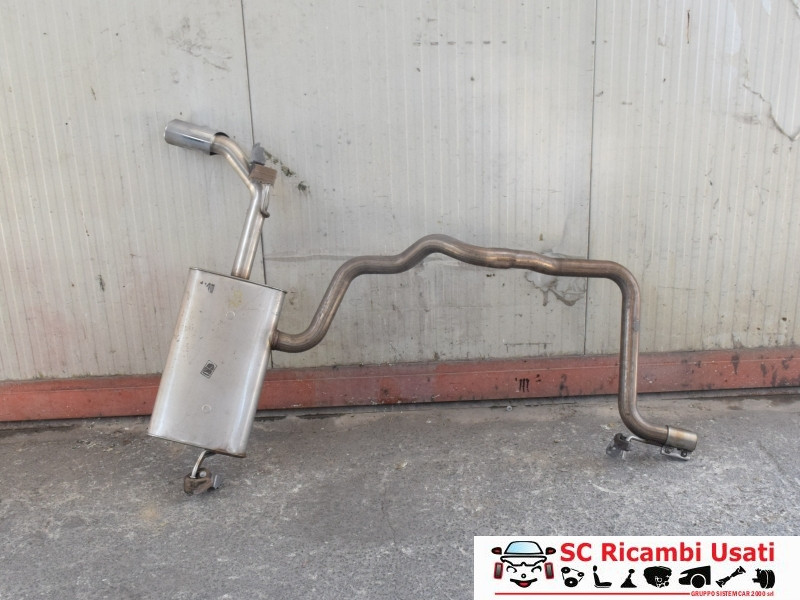 MARMITTA COMPLETA DI TERMINALE SCARICO AUDI Q2 Serie (GAB) 5Q6253611CC (16>)