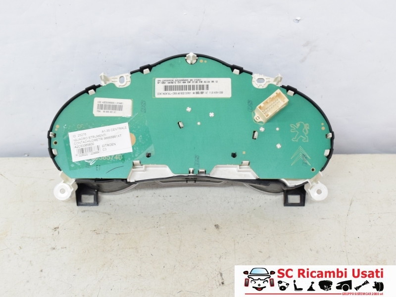 Quadro Strumenti Citroen C3 96665881XT - 25276